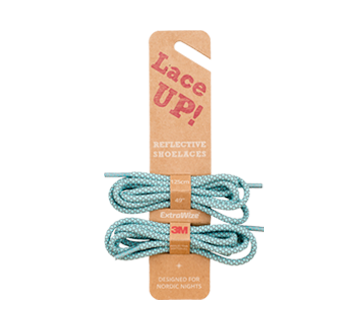 Rope Laces (Tiffany Aqua/3M Reflective)